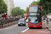 Volvo B5L Hybrid Wright Eclipse Gemini 2 n°WHV24 (LJ61 NVL) sur la ligne 19 (TfL) à Londres (London)