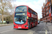 Volvo B5L Wright Eclipse Gemini 2 Hybrid n°VWH1411 (LK62 DWF) sur la ligne 52 (TfL) à Londres (London)