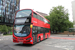 Volvo B5L Hybrid Wright Eclipse Gemini 3 n°13007 (BN14 VZK) sur la ligne 53 (TfL) à Londres (London)