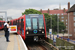 Bombardier DLR B07 Stock n°142 sur le DLR (TfL) à Londres (London)