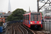 Bombardier DLR B92 Stock n°84 sur le DLR (TfL) à Londres (London)