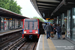 Bombardier DLR B2K Stock n°13 sur le DLR (TfL) à Londres (London)