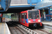 Bombardier DLR B2K Stock n°93 sur le DLR (TfL) à Londres (London)