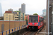 Bombardier DLR B92 Stock n°70 sur le DLR (TfL) à Londres (London)