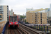 Bombardier DLR B2K Stock n°16 sur le DLR (TfL) à Londres (London)