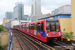 Bombardier DLR B92 Stock n°54 sur le DLR (TfL) à Londres (London)