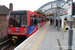 Bombardier DLR B2K Stock n°15 sur le DLR (TfL) à Londres (London)