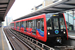 Bombardier DLR B07 Stock n°111 sur le DLR (TfL) à Londres (London)