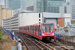 Bombardier DLR B92 Stock n°54 sur le DLR (TfL) à Londres (London)