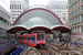 Bombardier DLR B2K Stock n°95 sur le DLR (TfL) à Londres (London)