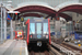 Bombardier DLR B07 Stock n°146 sur le DLR (TfL) à Londres (London)