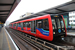 Bombardier DLR B07 Stock n°111 sur le DLR (TfL) à Londres (London)