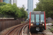 Bombardier DLR B07 Stock n°107 sur la ligne Bank / Lewsiham (DLR - TfL) à Londres (London)