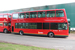 Volvo B7TL Wright Eclipse Gemini n°WVL1 (LG02 KGP) au London Bus Museum à Weybridge