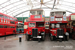 AEC Regent I n°STL441 (AXM 693) et n°ST922 (GJ2 098) au London Bus Museum à Weybridge