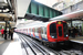 Bombardier London Underground S7 Stock n°21390 sur la Circle Line (TfL) à Londres (London)