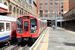 Bombardier London Underground S8 Stock n°21018 sur la Metropolitan Line (TfL) à Londres (London)