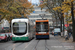 Bombardier RNV6ER Variotram (Variobahn) n°2221 sur la ligne 10 (VRN) à Ludwigshafen