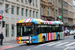 Volvo B5L 7700 II Hybrid n°254 (XE 7073) sur la ligne 1 (AVL) à Luxembourg (Lëtzebuerg)