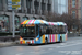 Volvo B5L 7900 Hybrid n°261 (ZR 9548) sur la ligne 22 (AVL) à Luxembourg (Lëtzebuerg)