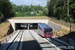 Rame Doppelmayr Garaventa n°2 sur la ligne Pfaffenthal-Kirchberg (CFL) à Luxembourg (Lëtzebuerg)