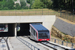 Rame Doppelmayr Garaventa n°2 sur la ligne Pfaffenthal-Kirchberg (CFL) à Luxembourg (Lëtzebuerg)