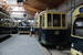 Remorque SLM TVL n°121 au Musée des tramways municipaux à Luxembourg (Lëtzebuerg)