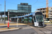 CAF Urbos 3 n°101 sur la ligne T1 (Tramway de Luxembourg) à Luxembourg (Lëtzebuerg)