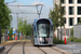 CAF Urbos 3 n°103 sur la ligne T1 (Tramway de Luxembourg) à Luxembourg (Lëtzebuerg)