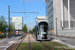 CAF Urbos 3 n°103 sur la ligne T1 (Tramway de Luxembourg) à Luxembourg (Lëtzebuerg)