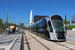 CAF Urbos 3 n°108 sur la ligne T1 (Tramway de Luxembourg) à Luxembourg (Lëtzebuerg)