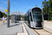 CAF Urbos 3 n°101 sur la ligne T1 (Tramway de Luxembourg) à Luxembourg (Lëtzebuerg)