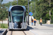 CAF Urbos 3 n°101 sur la ligne T1 (Tramway de Luxembourg) à Luxembourg (Lëtzebuerg)