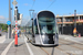 CAF Urbos 3 n°104 sur la ligne T1 (Tramway de Luxembourg) à Luxembourg (Lëtzebuerg)