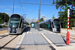 CAF Urbos 3 n°107 et n°101 sur la ligne T1 (Tramway de Luxembourg) à Luxembourg (Lëtzebuerg)