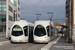 Alstom Citadis 302 n°848 et n°815 sur la ligne T1 (TCL) à Lyon