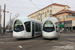 Alstom Citadis 302 n°802 et n°858 sur la ligne T2 (TCL) à Lyon