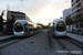 Alstom Citadis 402 n°890 et n°887 sur la ligne T3 (TCL) à Villeurbanne