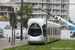 Alstom Citadis 302 n°869 sur la ligne T4 (TCL) à Lyon