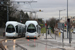 Alstom Citadis 302 n°849 et n°813 sur la ligne T5 (TCL) à Bron