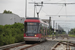 Stadler Tango n°101 sur la ligne Rhônexpress à Meyzieu