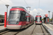 Stadler Tango n°101 et n°106 sur la ligne Rhônexpress à Vaulx-en-Velin