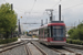 Stadler Tango n°101 sur la ligne Rhônexpress à Vaulx-en-Velin