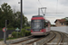 Stadler Tango n°105 sur la ligne Rhônexpress à Décines-Charpieu