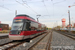 Stadler Tango n°104 sur la ligne Rhônexpress à Vaulx-en-Velin