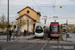 Stadler Tango n°104 sur la ligne Rhônexpress à Villeurbanne