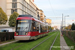 Stadler Tango n°106 sur la ligne Rhônexpress à Villeurbanne