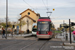 Stadler Tango n°104 sur la ligne Rhônexpress à Villeurbanne