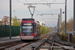 Stadler Tango n°101 sur la ligne Rhônexpress à Vaulx-en-Velin