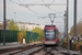 Stadler Tango n°106 sur la ligne Rhônexpress à Vaulx-en-Velin